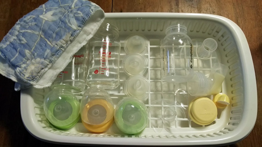 授乳と搾乳の道具の準備 Lucky House Journal